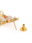 22K Gold Plated Rose Aura Choker Necklace Set