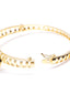 American Diamond Glare Gold Tone Bracelet
