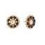 22K Gold Plated Floret Noor Stud Earrings