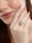 American Diamond Zyra Adjustable Ring