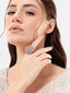 Rhodium Plated Aura Ring