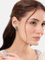 Celeste Emerald Stud Earrings