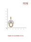 Aarohi zircon diamond Necklace set