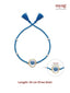 Nuyug Lucky Evil Eye Raksha Bandhan Rakhi