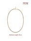 Nuyug Aura Dual Tone Box Chain 18 inches