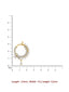 Pear Drop Non- Piercing Diamond Nose Ring