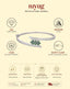American Diamond Sage Glint Openable Bracelet