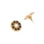 22K Gold Plated Floret Noor Stud Earrings