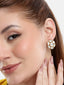 22K Gold Plated Eterno Kundan Stud Earrings