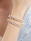 American Diamond Glacia Glow Bangle Set