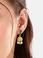 22K Gold Plated Sage Belle Mini Jhumki Earrings
