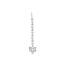 Rhodium Plated Mint Charm Necklace Set