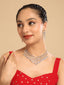 American Diamond Drop Radiance Necklace Set