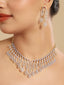 American Diamond Drop Radiance Necklace Set