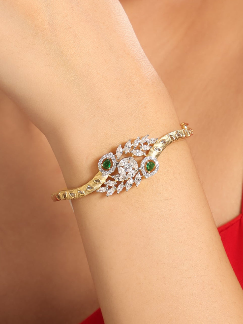 American Diamond Zara Spark Openable Bracelet