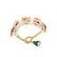 22K Gold Plated Red Serene Pochi Bangles