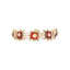 22K Gold Plated Red Serene Pochi Bangles