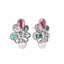 ColorBurst Pearl Ball Earrings