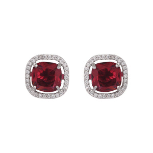 Ruby Elegance Pearl Choker