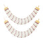 Ruby & Emerald Luxe Five-Strand Ear Chain