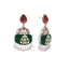 Rangrez Dual Tone Dangler Earrings