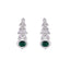 Rhodium Plated Royal Ivy Necklace Set