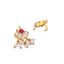 Laado Pearl Drops Top Clip Bugadi Earrings
