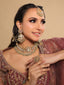 22K Gold Plated Regal Glow Bridal Necklace Set