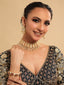 22K Gold Plated Swara Bridal Necklace Set