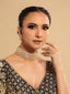 22K Gold Plated Elara Glow Bridal Choker Necklace Set