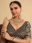 22K Gold Plated Blush Radiance Bridal Necklace Set