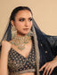 22K Gold Plated Royal Meadow Bridal Choker Necklace Set