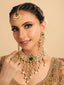 22K Gold Plated Divine Flora Bridal Necklace Set