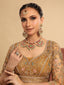 22K Gold Plated Ruhani Bridal Necklace Set