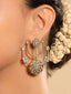 Celestial Trident Stud Earrings