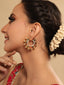 Kanika Floral Multi-color Hoop Earrings