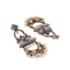Temple Aura Chandbali Earrings