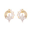 American Diamond Serene Swirl Pendant Set