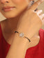 Sutra Spark Oval Mangalsutra Bracelet
