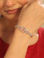 American Diamond Lustre Link Bracelet