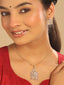 American Diamond Divine Spark Pendant Set