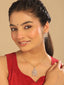 American Diamond Divine Spark Pendant Set