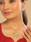 American Diamond Crown Jewel Pendant Set