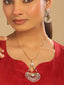 American Diamond Auric Shine Pendant Set