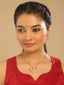 American Diamond Stellar Grace Pendant Set