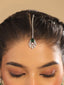 Rhodium Plated Elysian Emerald Necklace Set