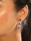 Rhodium Plated Purple Hues Necklace Set