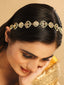 22K Gold Plated Kundan Ornate Royal Matha Patti cum Necklace