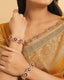 22K Gold Plated Red Serene Pochi Bangles