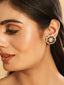 22K Gold Plated Floret Noor Stud Earrings